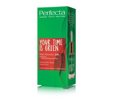 Perfecta Your Time Is Green Matt-Booster 24H przeciw niedoskonałościom 50 ml