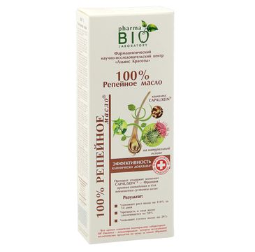 Pharma Bio Laboratory Olej łopianowy do włosów (100 ml)