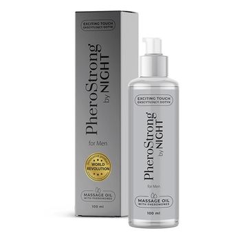 PheroStrong By Night For Men Massage Oil With Pheromones olejek do masażu z feromonami (100 ml)