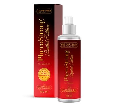 PheroStrong Limited Edition For Women Massage Oil With Pheromones olejek do masażu z feromonami (100 ml)