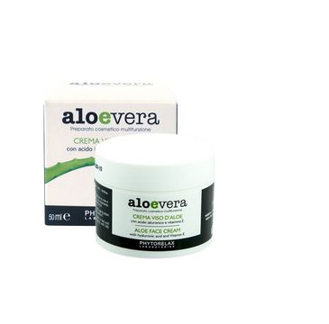 Phytorelax Aloe Vera Face Cream krem do twarzy z kwasem hialuronowym (50 ml)