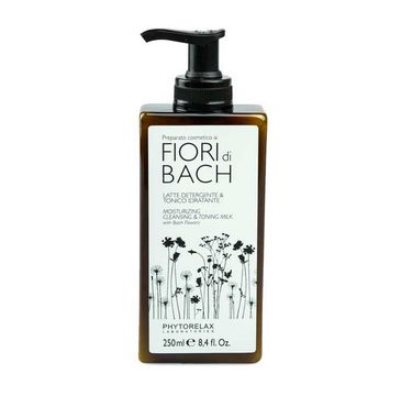 Phytorelax Fior Di Bach Moisturizing Cleansing & Toning Milk With Bach Flowers mleczko oczyszczające (250 ml)