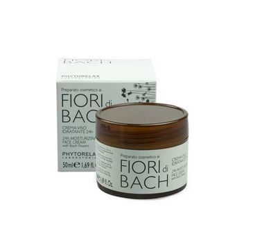 Phytorelax Fiori Di Bach 24H Moisturizing Face Cream With Bach Flower nawilżający krem do twarzy (50 ml)