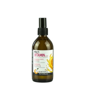 Phytorelax Multi Vitamin A+C+E Vitamin Nourishing Dry Body Oil witaminowy suchy olejek do ciała (200 ml)