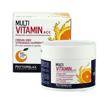 Phytorelax Multi Vitamin A+C+E Vitamin Nourishing Face Cream krem do twarzy (50 ml)