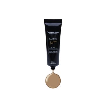 Pierre Rene Professional Matte Active Fluid Foundation podkład matujący do cery tłustej i mieszanej No 04 Beige 30ml