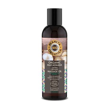 Planeta Organica Macadamia Olejek do masażu nawilżająco-relaksujący (200 ml)