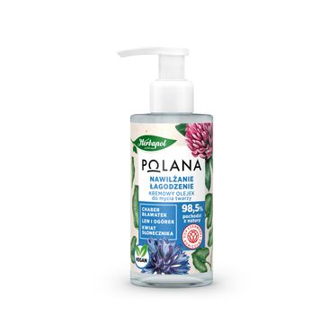 Polana Kremowy Olejek do mycia twarzy - Nawilżanie i Łagodzenie (150 ml)