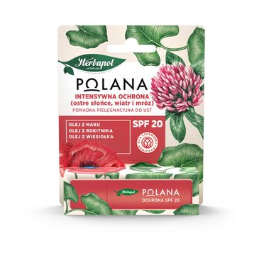 Polana – Pomadka pielęgnacyjna do ust Intensywna Ochrona SPF20 (4.7 g)