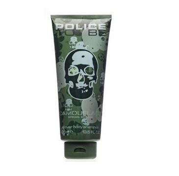 Police To Be Man Camouflage Special Edition all over body shampoo szampon- żel do mycia ciała i włosów 100 ml