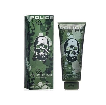 Police To Be Man Camouflage Special Edition all over body shampoo żel do mycia ciała i włosów 400 ml