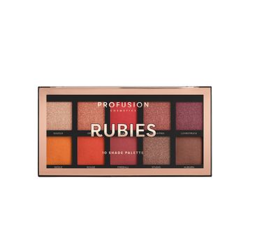 Profusion Rubies Eyeshadow Palette paleta 10 cieni do powiek