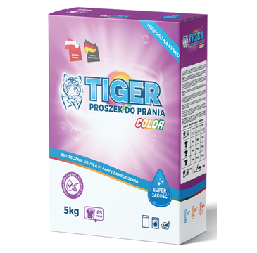 Tiger Proszek do prania kolorowych tkanin Color (5 kg)