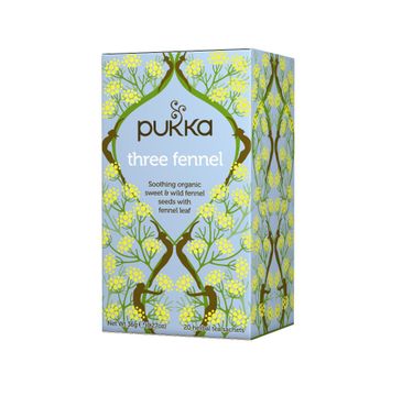 Pukka Three Fennel organiczna herbatka z kopru włoskiego 20 torebek