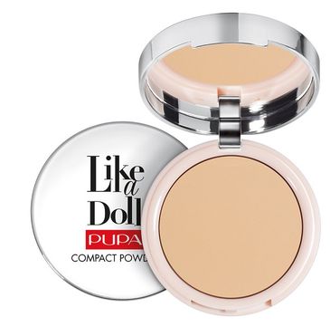 Pupa Like A Doll Nude Skin Compact Powder puder matujący 009 SPF15 10g