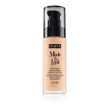 Pupa Made To Last Total Comfort Foundation SPF10 długotrwały podkład matujący 002 30ml