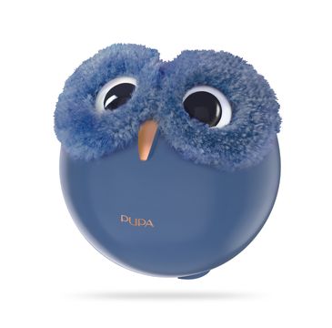 Pupa Owl 4 zestaw do makijażu twarzy, oczu i ust 002 Warm Shades 1szt