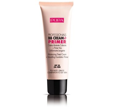 Pupa Professionals BB Cream & Primer SPF20 baza pod makijaż do cery mieszanej i tłustej 001 Nude 50ml