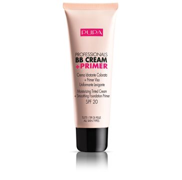 Pupa Professionals BB Cream & Primer SPF20 baza pod makijaż do wszystkich typów cery 001 Nude 50ml