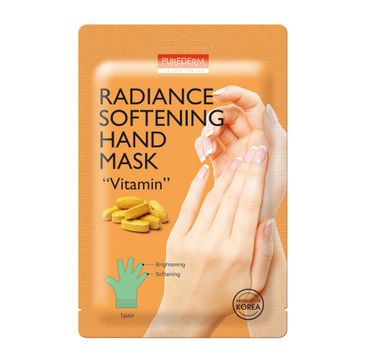Purederm Radiance Softening Hand Mask “Vitamin” rozjaśniająco-zmiękczająca maseczka do dłoni z witaminami (1 para)