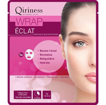 Qiriness Wrap Eclat maska rozświetlająca dodająca skórze blasku 30g