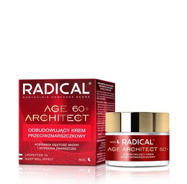 Radical Age Architect 60+ odbudowujący krem przeciwzmarszczkowy na noc 50 ml