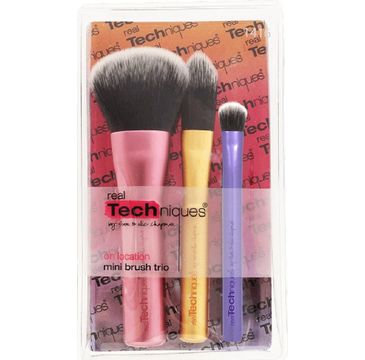 Real Techniques Mini Brush Trio zestaw trzech mini pędzelków