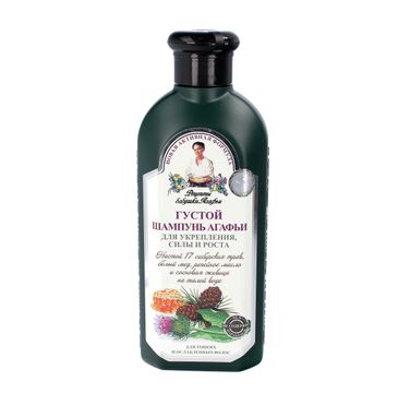 Receptury Babuszki Agafii szampon do każdego typu włosów ziołowy gęsty (350 ml)
