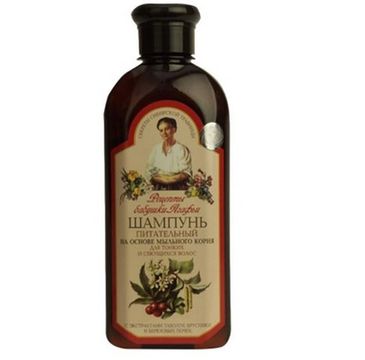 Receptury Babuszki Agafii szampon do włosów cienkich i rozdwojonych odżywczy (350 ml)