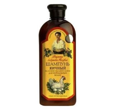 Receptury Babuszki Agafii szampon do włosów wypadających jajeczny (350 ml)
