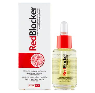 RedBlocker – Koncentrat naprawczy do skóry wrażliwej i naczynkowej na dzień i na noc (30 ml)