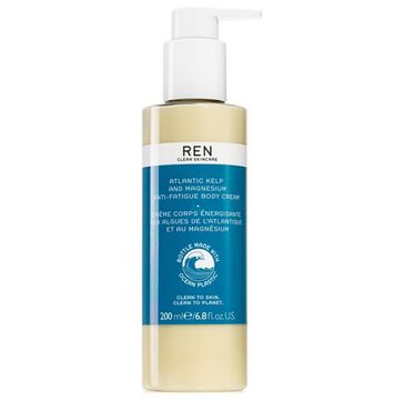 Ren Clean Skincare Atlantic Kelp & Magnesium Anti-Fatigue Body Cream nawilżający krem do ciała (200 ml)