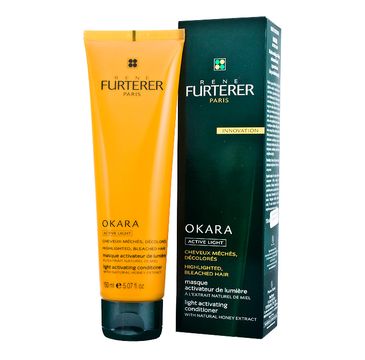 Rene Furterer Okara Active Light maska nadająca blask wlosom blond, z pasemkami i po dekoloryzacji 150ml