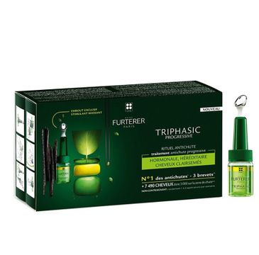 Rene Furterer Triphasic Progressive Anti-Hair Loss Ritual preparat przeciw wypadaniu włosów 8x5.5ml