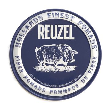 Reuzel Hollands Finest Pomade mocna włóknista pomada na bazie wody Navy 113g