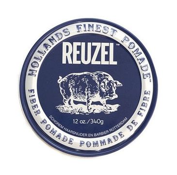 Reuzel Hollands Finest Pomade mocna włóknista pomada na bazie wody Navy 340g