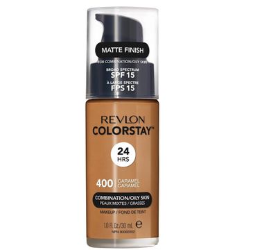Revlon ColorStay™ Makeup for Combination/Oily Skin SPF15 podkład do cery mieszanej i tłustej 400 Caramel (30 ml)