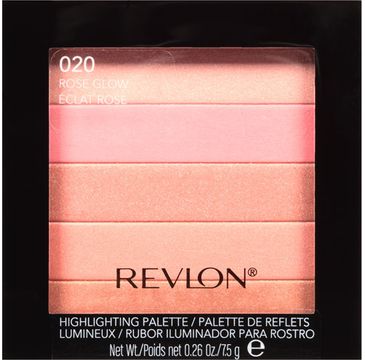 Revlon Highlighting Palette rozświetlacz do twarzy nr 020 Rose Glow (7.5 g)