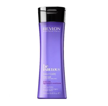 Revlon Professional Be Fabulous Dail Care Fine Hair Lightweight Conditioner lekka odżywka do włosów cienkich 250ml
