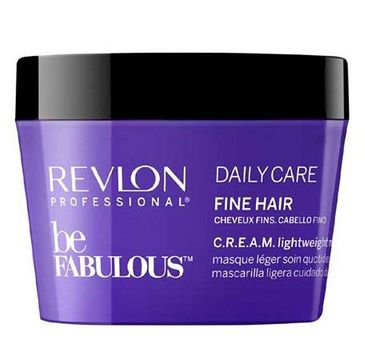 Revlon Professional Be Fabulous Dail Care Fine Hair Lightweight Mask lekka maska do włosów cienkich 200ml