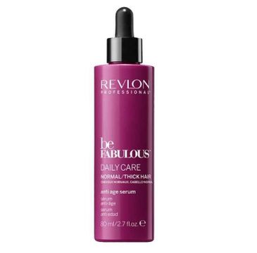 Revlon Professional Be Fabulous Dail Care Normal/Thick Hair Anti Age Serum serum odmładzające do włosów normalnych i grubych 80ml