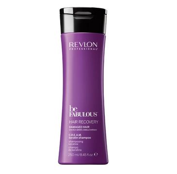 Revlon Professional Be Fabulous Hair Recovery Damaged Hair Keratin Shampoo szampon keratynowy do włosów suchych i zniszczonych 250ml