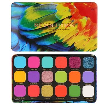 Makeup Revolution – Forever Flawless Eyeshadow Palette Paleta 18 Cieni Do Powiek Birds Of Paradise (1 szt.)