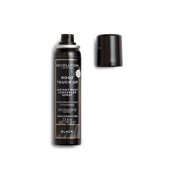 Revolution Haircare Root Touch Up spray od艣wie偶aj膮cy kolor w艂os贸w Black 75ml