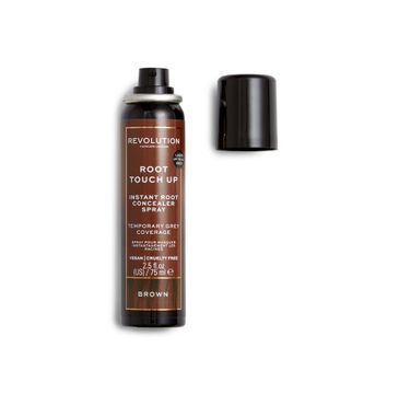 Revolution Haircare Root Touch Up spray od艣wie偶aj膮cy kolor w艂os贸w Brown 75ml