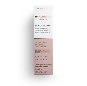 Revolution Haircare Hyaluronic Hydrating Scalp Serum nawilżające serum do suchej skóry głowy 50ml