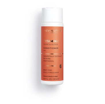 Revolution Haircare Vitamin C Shine & Gloss Conditioner nadająca połysk odżywka do włosów matowych i zmęczonych 250ml