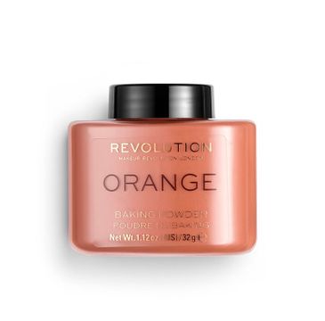 Makeup Revolution Baking Powder – puder sypki Orange (32 g)