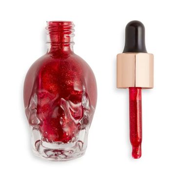 Makeup Revolution Halloween 2019 Skull Liquid Highlighter Blood Of My Enemies – rozświetlacz do twarzy (13 ml)