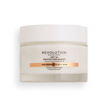 Revolution Skincare Protecting Boost SPF30 For Normal To Oil Skin krem nawilżający do skóry normalnej i tłustej 50ml